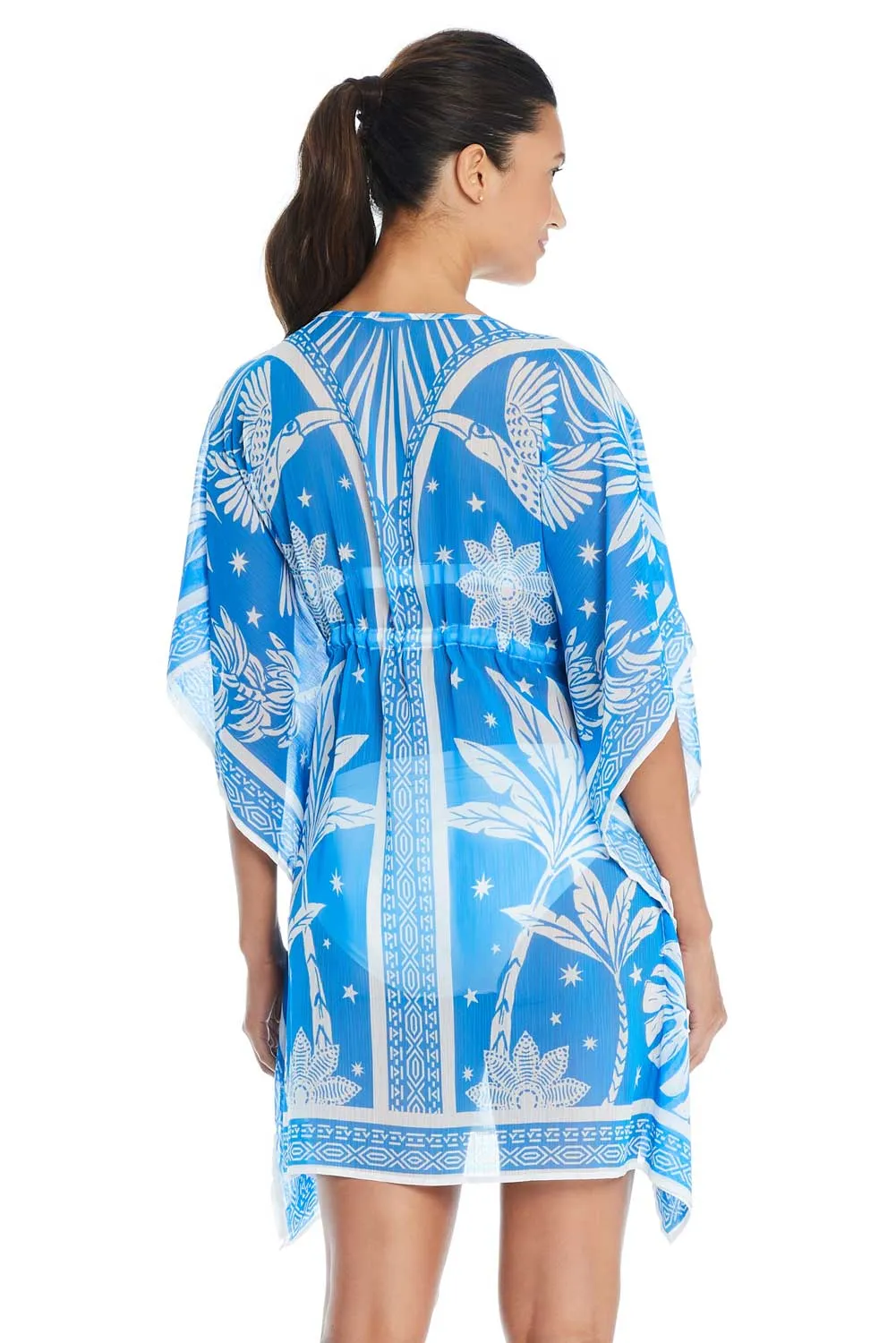 Bleu: A Place In Sun Caftan Cover-Up