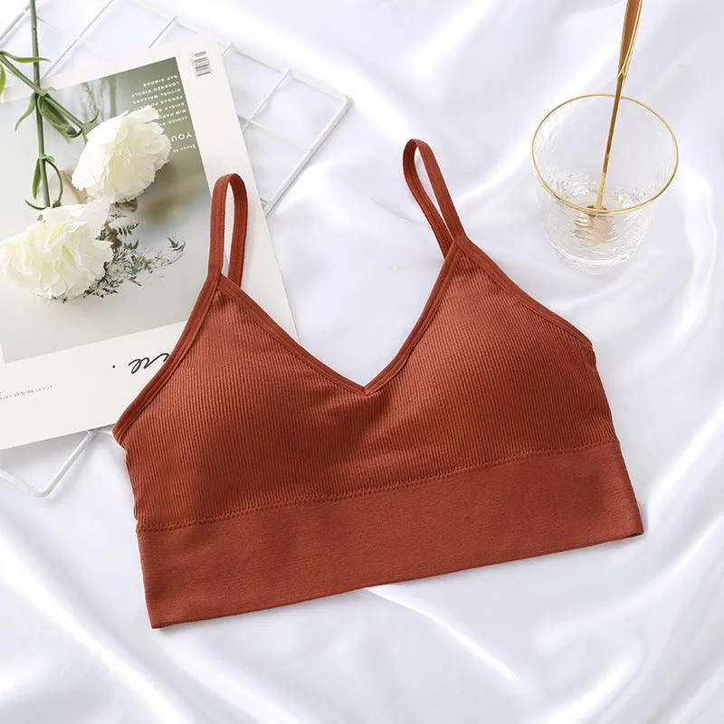Seamless Underwear Female Crop Tops